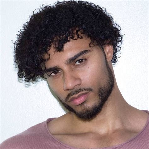 black mens long curly hairstyles|curly black men relaxed hair.